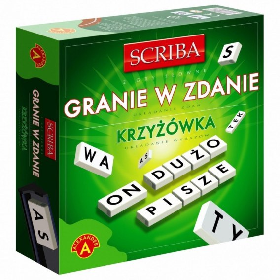 Gra Układanie Słów Z Rozsypanych Liter Gra Granie w zdanie, krzyżówka, Alexander - SeniorLux